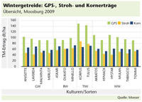 Wintergertreide GPS-, Stroh- und Kornertrag